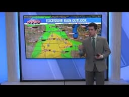 Potential heavy rainfall tomorrow
