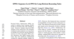 SPPO: Sequence-Level PPO for Long-Horizon Reasoning Tasks