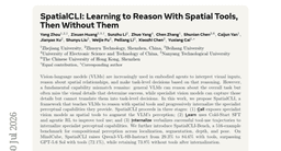 SpatialCLI: Learning to Reason With Spatial Tools, Then Without Them