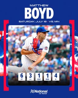 @Cubs: Quality stuff from Boyd. 👏 https://t.co/x7FN4TEk5T