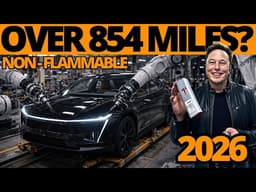 New Tesla Model 2 ALUMINUM-ION Battery? 10,000 Cycles, Non-Flammable, -25°C Efficiency (2026)