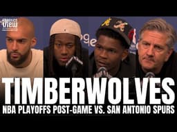 Anthony Edwards & Minnesota Timberwolves Respond to Being ELIMINATED from NBA Playoffs vs. Spurs