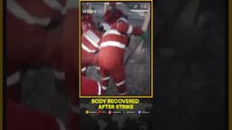 Heartbreaking: Iranian Red Crescent Pulls Body from Tehran Rubble Wreckage