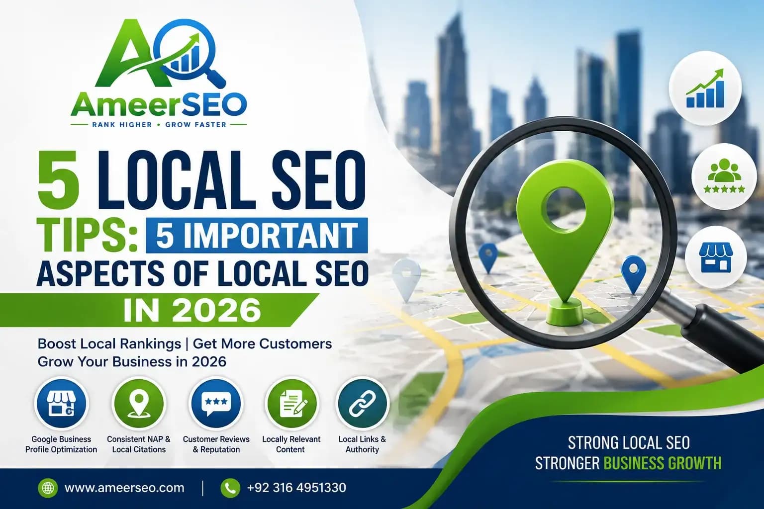 5 Important Aspects of Local SEO in 2026 - Ameer SEO