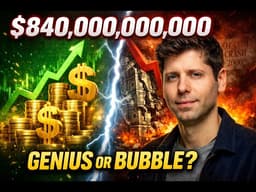 The $840 Billion Gamble: Is OpenAI the Next Dot-Com Crash?
