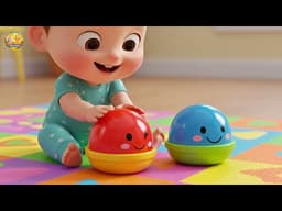 Baby Morning Play Fun ☀️ | Good Morning Kids Song & Daily Routine Learning for Toddlers 🌈  🎵