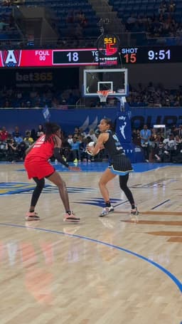 @WNBA: A smooth lil' pick and roll action with Skylar and Kamilla 😌

ATL-CHI | ESPN | 2026 WNBA Commissione...