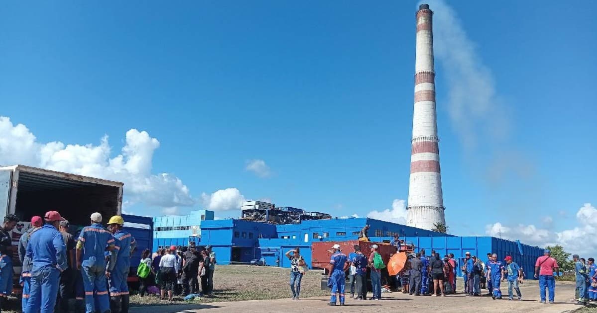 Power outages in Cuba worsen: another unit of a thermoelectric plant out of service