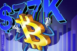 Bitcoin 'liquidation hunts' control BTC at $77K amid new Iran peace deal doubts