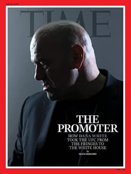 Dana White lands Time cover, reveals fight that got away for UFC White House
