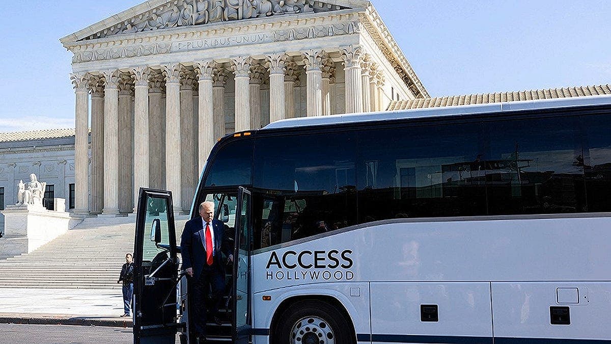 Trump Grabs America By The Ballots — Literally Cites SCOTUS 'When You’re President They Let You Do It' Ruling