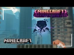 Wither Storm  Vs. Mega City | Minecraft Bedrock Add-On Experiment Gameplay - Decayed Reality