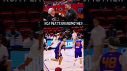 Koa's "Nani" watching this dunk 🥹 #shorts | Phoenix Suns