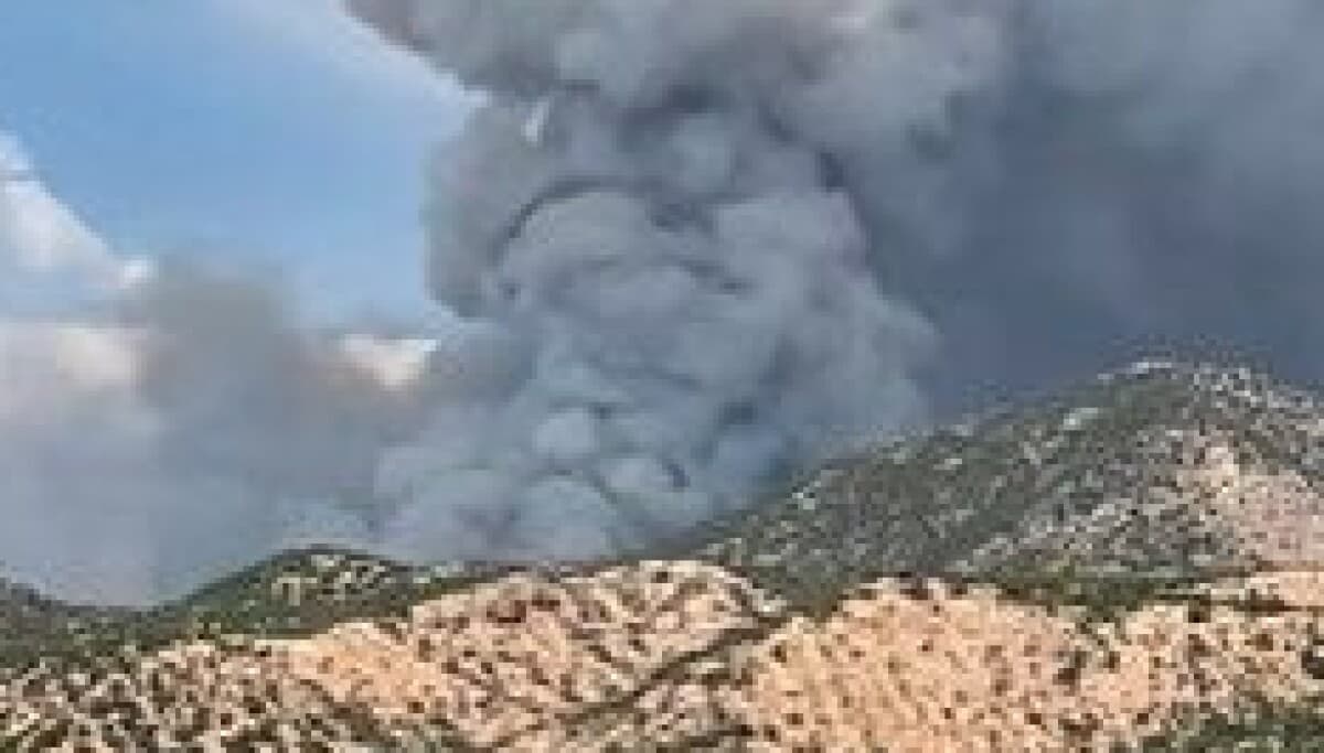 Northern New Mexico fire grows to over 2000 acres