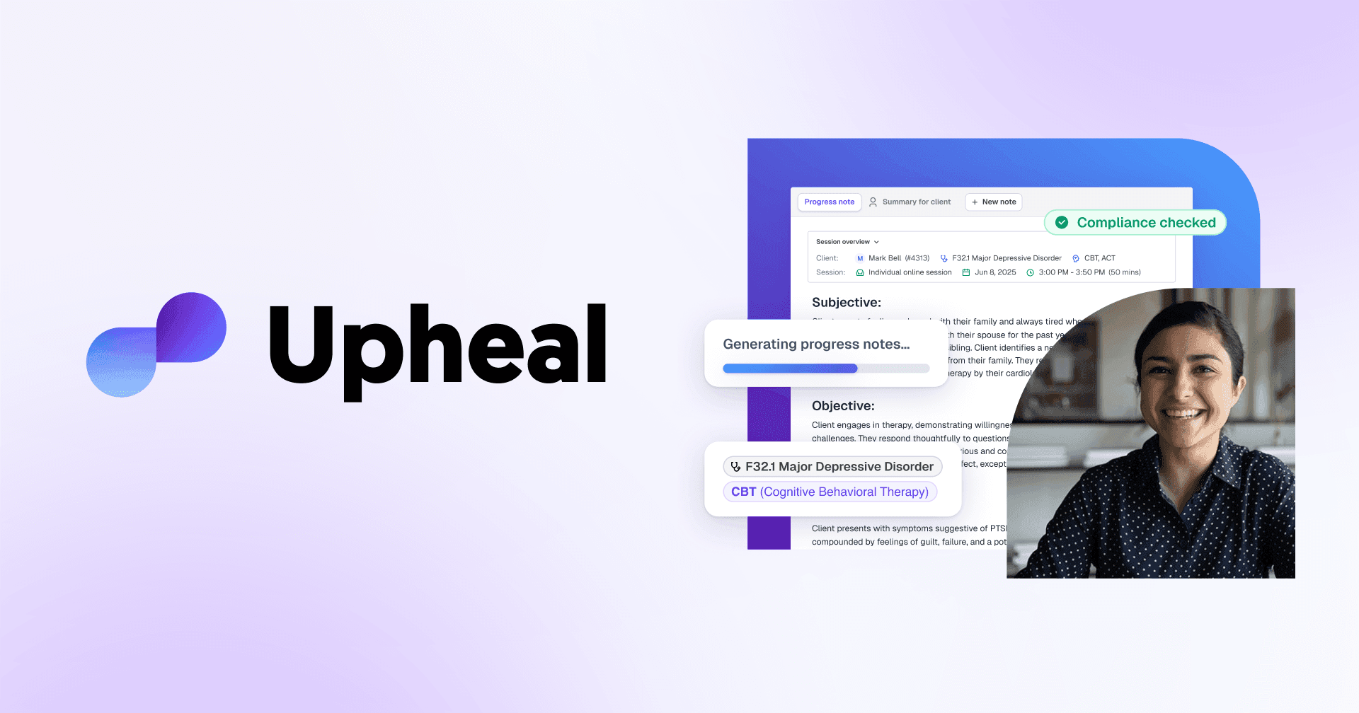 Upheal AI assistant: HIPAA-compliant alternative to ChatGPT for therapists