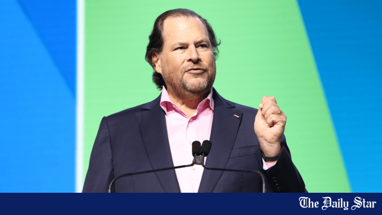 Marc Benioff: AI Wrongly Blamed for Layoffs | The Daily Star