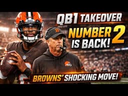 Shedeur Sanders Browns QB1 Takeover, Most Reps, Jersey #2 Return, NFL QB Battle News
