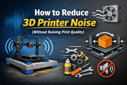 
      How to Reduce 3D Printer Noise (Practical Fixes)
    