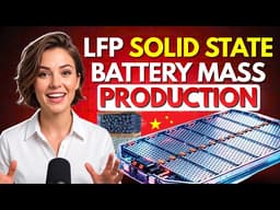 Mass Produced LFP Solid-State Battery Keeps Working After Being Cut Open