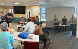 🚒 North Reading Fire Hosts Save a Life Week Trainings