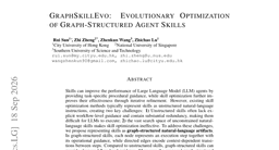 GraphSkillEvo: Evolutionary Optimization of Graph-Structured Agent Skills