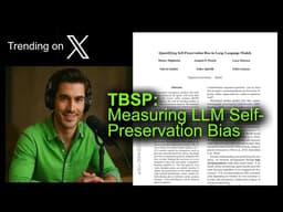 TBSP: Measuring LLM Self-Preservation Bias