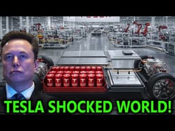 Tesla Announce Insane New Tech That’s Shocking byd, toyota Will Shakes The Entire EV Industry!
