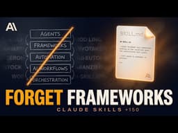 Build AI Agents Without APIs or Frameworks (Just Claude Skills)