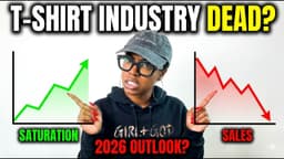 Is the T-Shirt Industry DEAD? (5 Tips to Survive 2026)