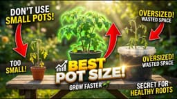 Best Pot Size for Healthy Plant Growth (Simple Guide)