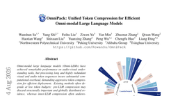 OmniPack: Unified Token Compression for Efficient Omni-modal Large Language Models