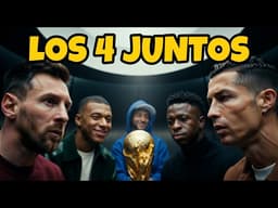 Messi, Cristiano, Mbappé y Vinicius JUNTOS… ¡pero en LEGO! 😳