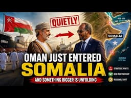Oman Just Entered Somalia Quietly — And A Red Sea Power Shift Has Already Begun