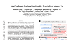 MemTrapBench: Benchmarking Cognitive Traps in LLM Memory Use