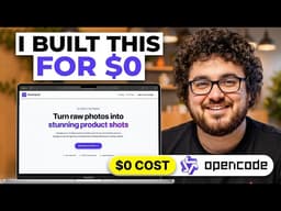 OpenCode + Qwen 3.6 PRO = Full App INSTANTLY (100% FREE)