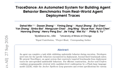 TraceDance: An Automated System for Building Agent Behavior Benchmarks from Real-World Agent Deployment Traces