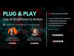 Plug & Play: Live AI Workflows in Action | Hands-On Webinar Replay