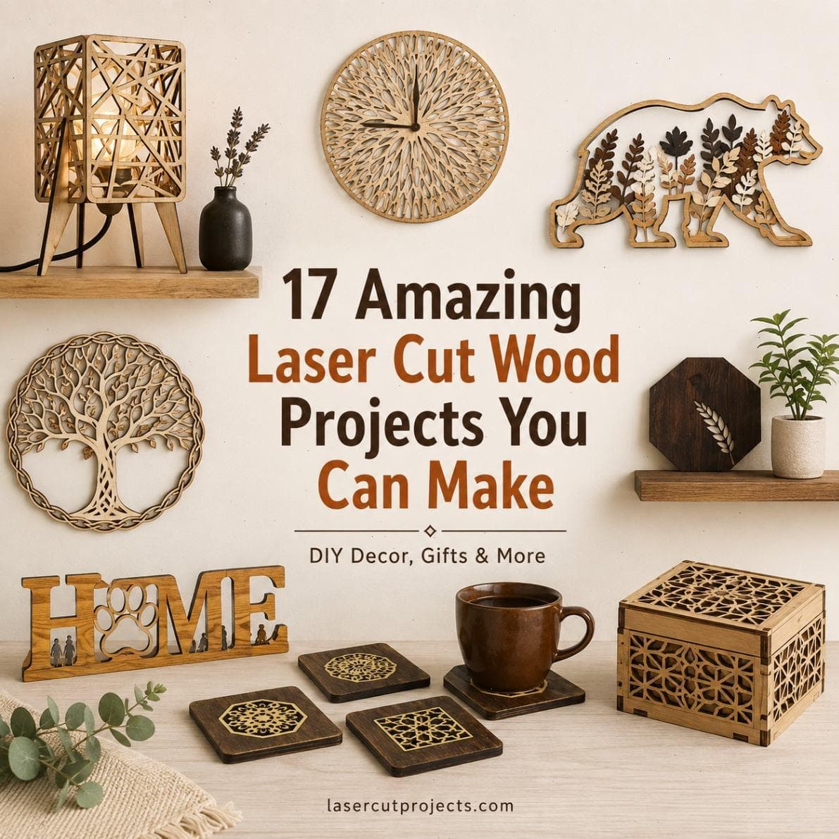 17 Amazing Laser Cut Wood Projects You Can Make