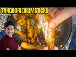 Tandoori Drumsticks Recipe | Smoky BBQ Chicken at Home