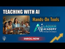 Teaching with AI: Hands-On Tools & Classroom Strategies