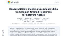 RESOURCE2SKILL: Distilling Executable Agent Skills from Human-Created Multimodal Resources