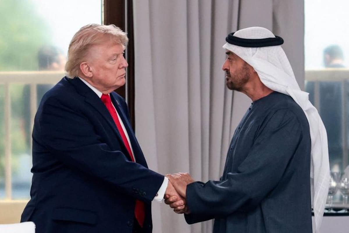 The President of the UAE and Donald Trump Discuss ...