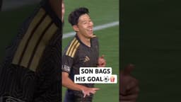 Son Heung-Min first goal of the season for @LAFC!!🎉