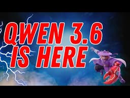 Qwen3.6 Arrives - Real World Agents with 1M Context
