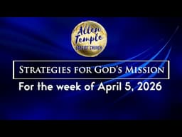 Upcoming Events at Allen Temple Baptist Church Oakland for the week of  4/5/26