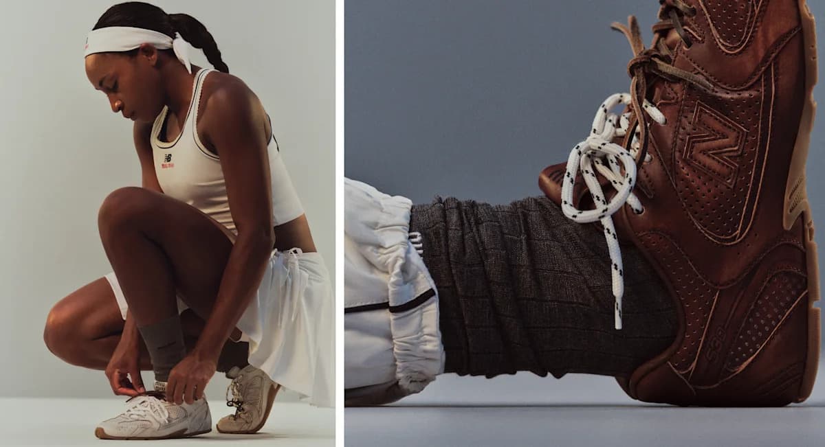 New Balance and Miu Miu Reveal Coco Gauff's ...