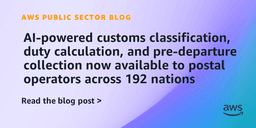 AI-powered customs classification, duty calculation, and pre ... - AWS