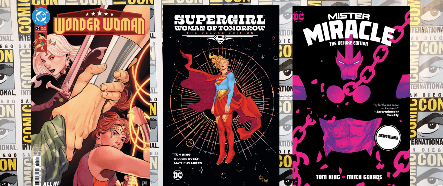 SDCC 2026 Exclusive – Tom King discusses DC’s Wonder Woman, Lanterns, and more!
