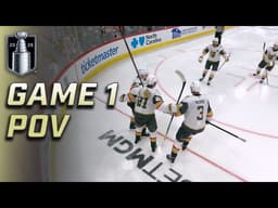 Stanley Cup Final Game 1 From a Whole New Perspective