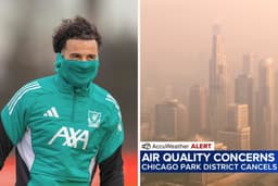 Liverpool Flying Into 'Unhealthy' Chicago Air From Wildfires